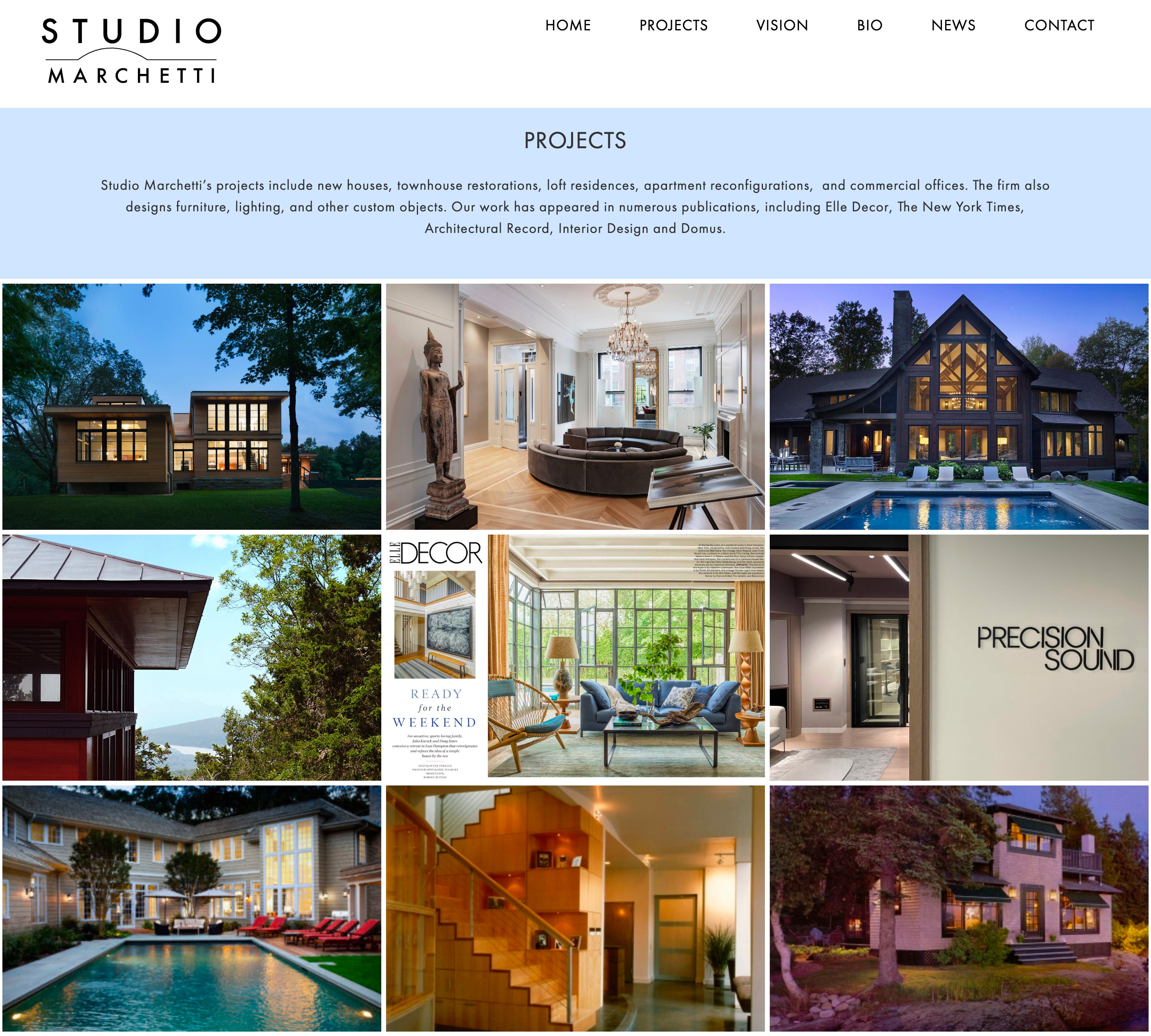 architect web design
