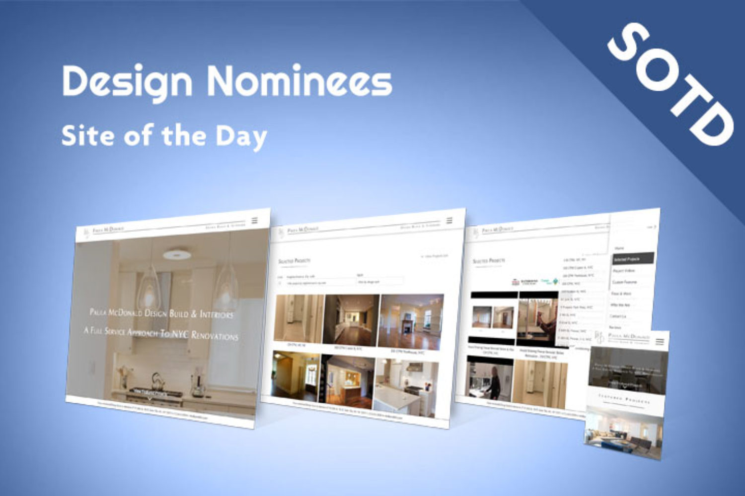 DesignNominees' Site of the Day