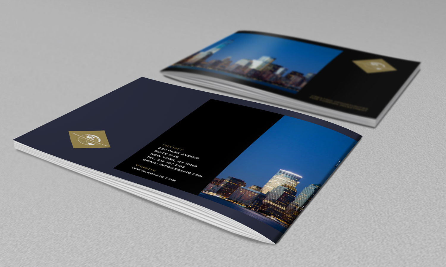 Brochure layout design