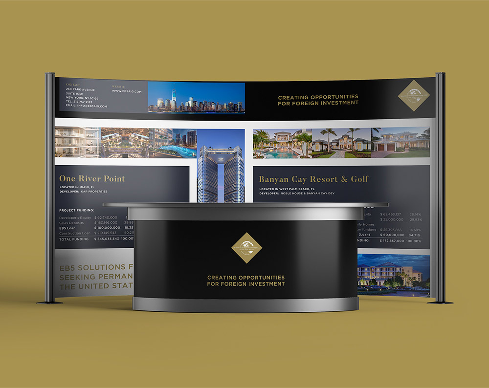 Custom design event banner