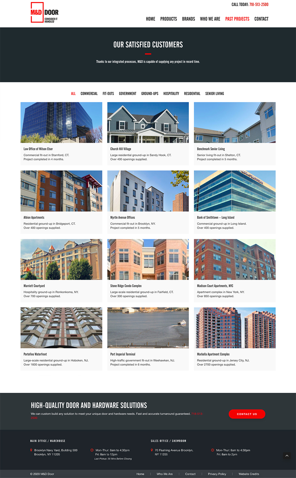 Manufacturing Web design