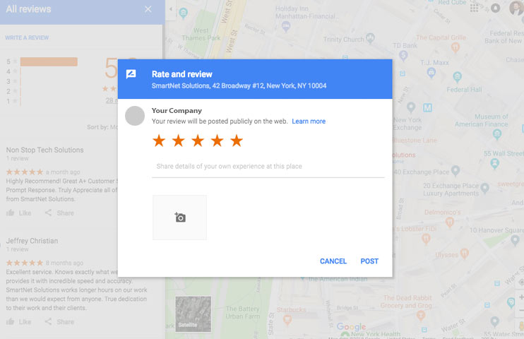 Google Reviews NYC
