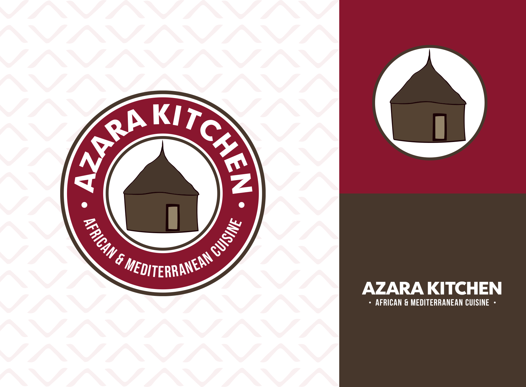 Logo system for restaurant