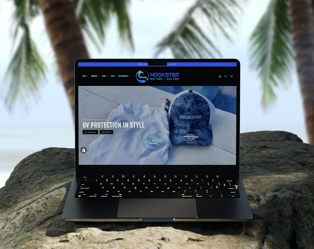 beachwear brand shopify design